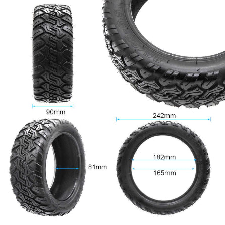 Pneumatico 85/65-6.5 10 pollici Tubeless per Kukirin Ducati Scrambler Ninebot Motus SmartGyro Aprilia