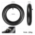 Camera d'aria 255x80/10X3 pollici Valvola curva 90° rinforzata per monopattini elettrici pneumatico 90/65-6.5 80/65-6.5