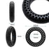PNEUMATICO pieno gomma solida ruota 10x2.125-6.1/B34 pollici con nido d’ape per monopattino Xiaomi, Ducati, Lexgo, Nilox, Alfa Romeo, Vivobike, Woow