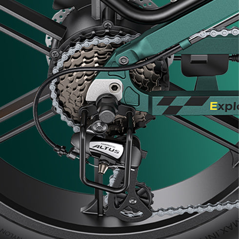 ENGWE ENGINE PRO 2.0 | Bicicletta Elettrica | Pieghevole | Ruote Fat 20"x4 | Motore 75 Nm | 16Ah 768Wh | Autonomia 110km | GARANZIA ITALIANA
