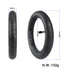 Camera d'aria 10x2.125 pollici Valvola curva 90° per monopattini elettrici