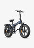 ENGWE ENGINE PRO 2.0 | Bicicletta Elettrica | Pieghevole | Ruote Fat 20"x4 | Motore 75 Nm | 16Ah 768Wh | Autonomia 110km | GARANZIA ITALIANA