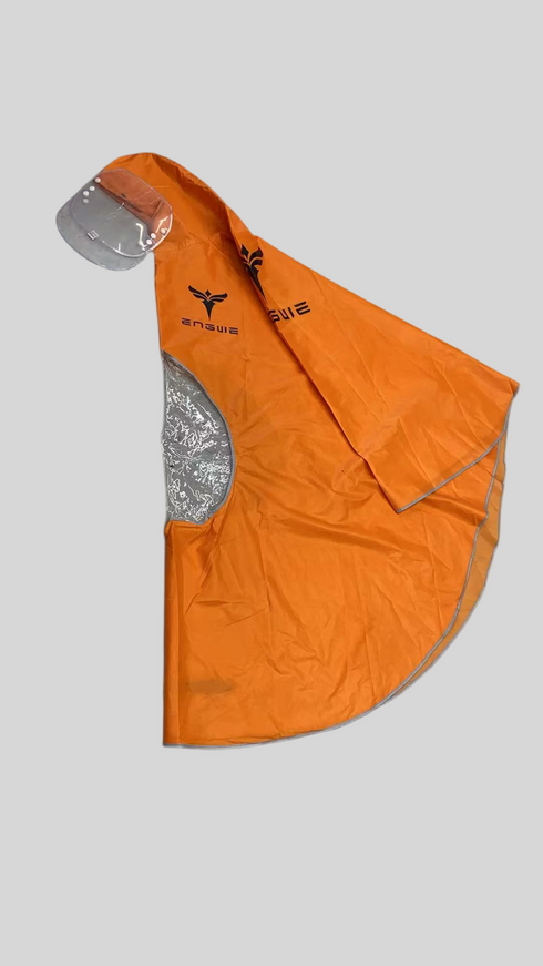 Mantella da Bicicletta Impermeabile Portatile Leggera Poncho da Pioggia per Bici Elettrica