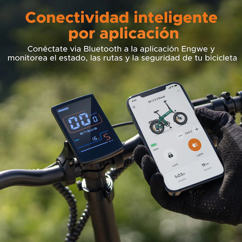 ENGWE EP-2 3.0 Boost | Bicicletta Elettrica Pieghevole | Motore 250W | Sensore di coppia | Freni Idraulici | GARANZIA ITALIANA e 100% A NORMA