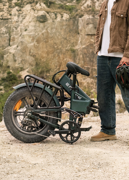 ENGWE ENGINE PRO 2.0 | Bicicletta Elettrica | Pieghevole | Ruote Fat 20"x4 | Motore 75 Nm | 16Ah 768Wh | Autonomia 110km | GARANZIA ITALIANA