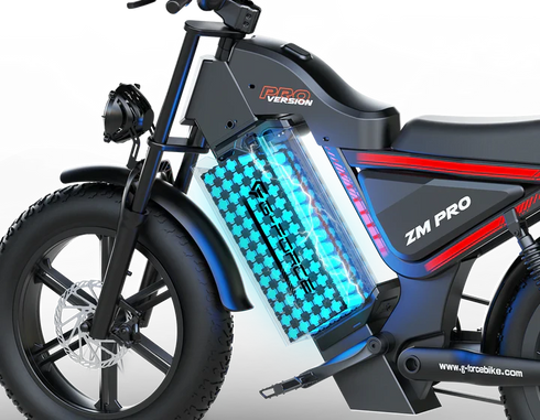 G-FORCE ZM PRO 2025 New Premium All-terrain Motor Style Electric Bike | GARANZIA ITALIANA