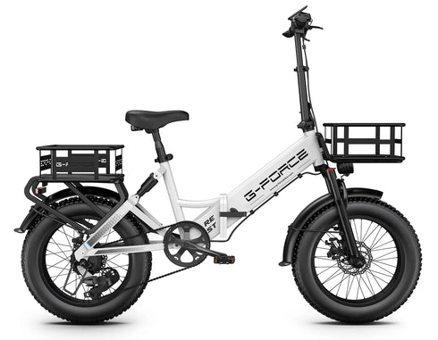G-FORCE RE ST 120 km a lungo raggio da 75 nm a doppia sospensione pieghevole e-bike step-thru | GARANZIA ITALIANA