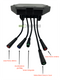 Display (accelaratore con 4 Pin) ORIGINALE per Kugoo Kukirin G2 Max e Kukirin G2 Pro (VERSIONE B) Monopattino Elettrico