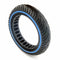 Pneumatico pieno gomma solida ruota 8.5x2-6.1/B34 pollici ultraleggera linea blu per monopattino Xiaomi, Ducati, Lexgo, Nilox, Alfa Romeo, Vivobike, Woow