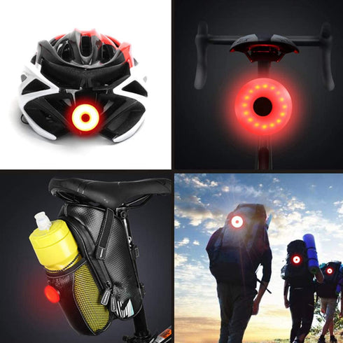 LUCE LED MULTIFUNZIONE PER BICI E MONOPATTINI
