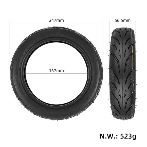 Pneumatico Interno ed Esterno 10x2.125-6.5 pollici YUANXING per Ninebot F20/25/30/40 e altri monopattino elettrico