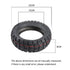 Pneumatico 10x3.0 pollici 255x80 fuoristrada 80/65-6 per Kugoo Kirin KuKirin M4/M4 Pro/G2 MAX/G3 PRO, Joyor, Dualtron e altri Scooter
