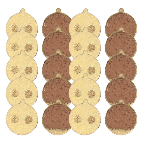 Pasticche (2 pezzi) compatibili per pinza freno Kugoo Kirin KuKirin M4/M4 Pro, KuKirin G3, Engwe Y600 Posteriore e altri