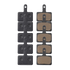 Pasticche freni (2 pezzi) per bici elettrica ENGWE EP-2 Pro/EP-2 Pro EU/EP-2 BOOST/Engine Pro/Engine Pro 2.0Engine X/M20/M1/L20/BOYUEDA/Kukirin G4 e altri